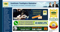 Desktop Screenshot of institutogamaliel.com